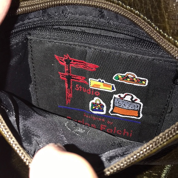 Vintage Carlos Falchi crossbody Purse - Picture 5 of 8